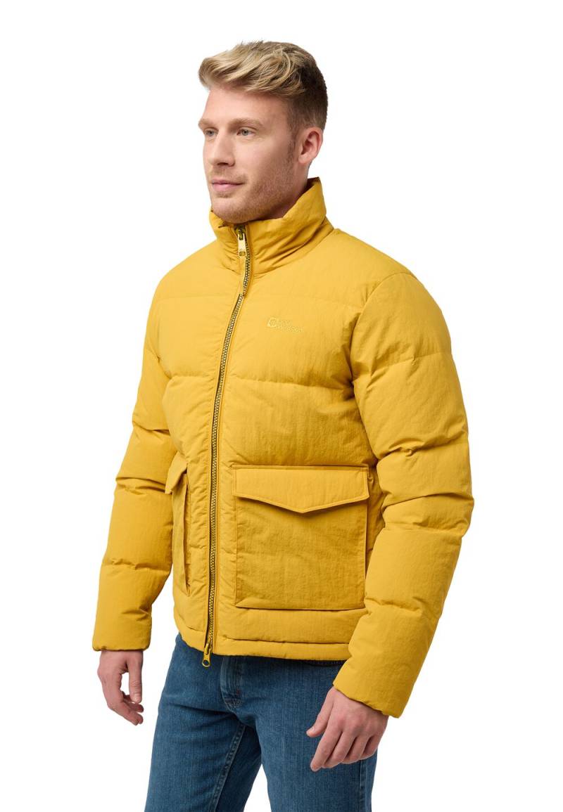 Jack Wolfskin Daunenjacke Herren Nordlicht Jacket Men RDS 3XL mustard mustard von Jack Wolfskin