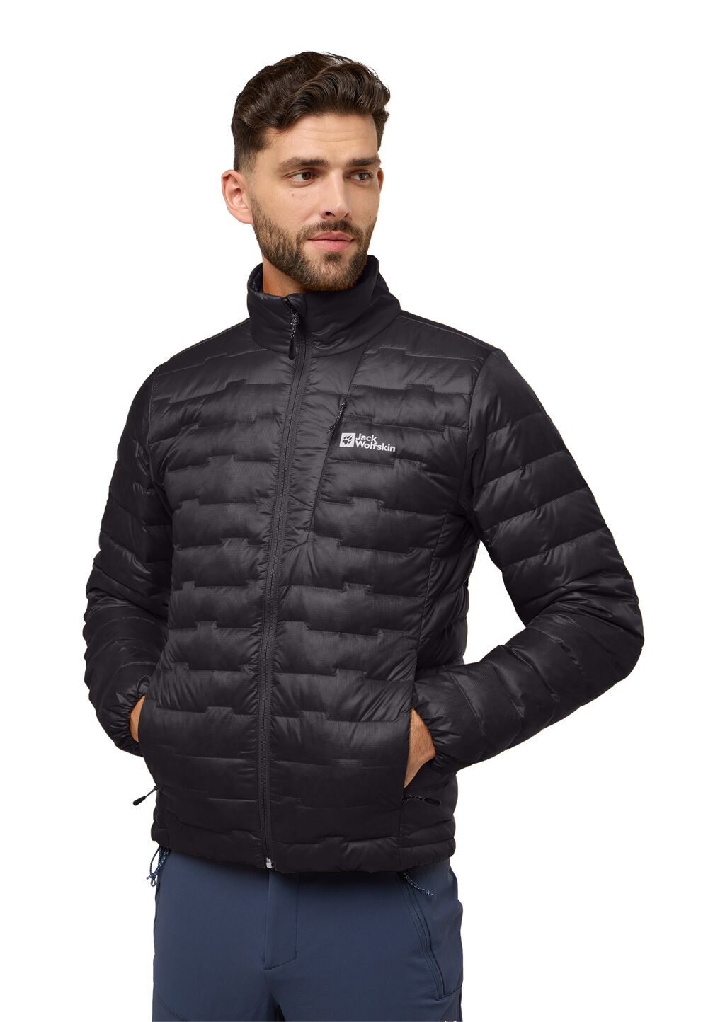 Jack Wolfskin Daunenjacke Herren Passamani Down Jacket Men RDS L phantom Phantom von Jack Wolfskin