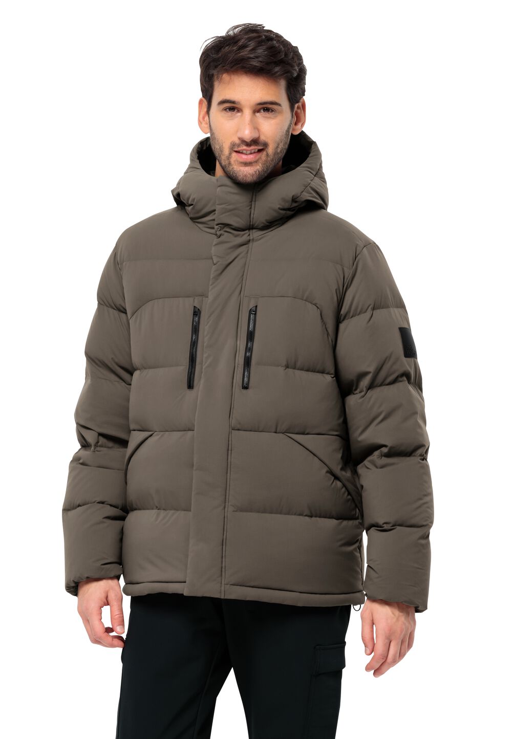 Jack Wolfskin Daunenjacke Herren Roemertor Jacket Men RDS XXXL cold coffee cold coffee von Jack Wolfskin