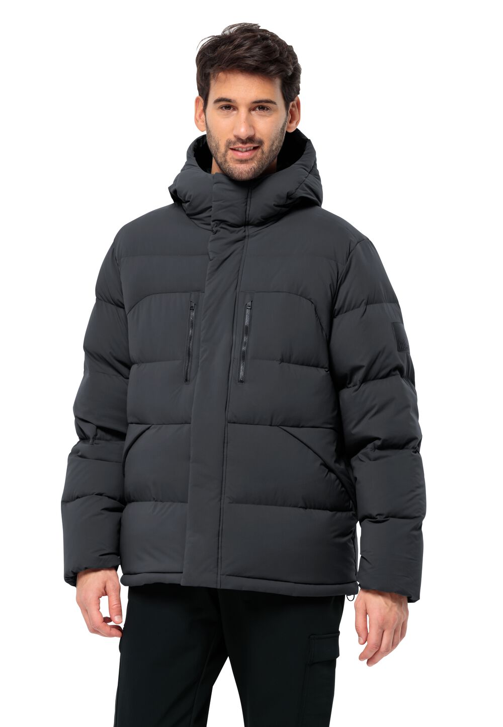 Jack Wolfskin Daunenjacke Herren Roemertor Jacket Men L phantom Phantom von Jack Wolfskin