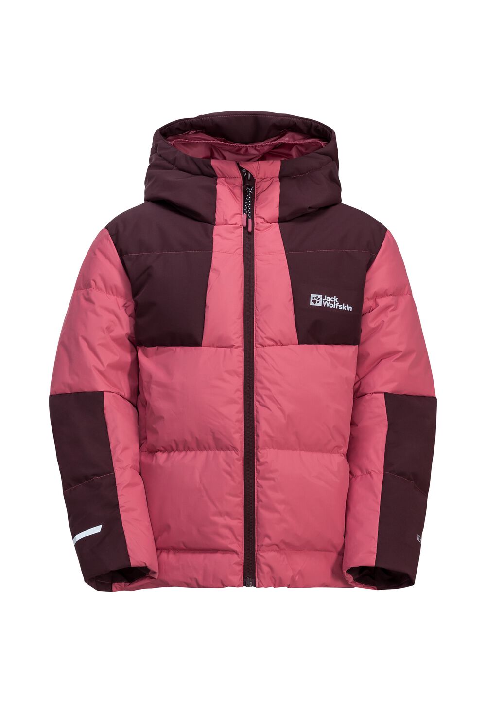 Jack Wolfskin Daunenjacke Kinder Actamic Down Jacket Kids RDS 176 soft pink soft pink von Jack Wolfskin