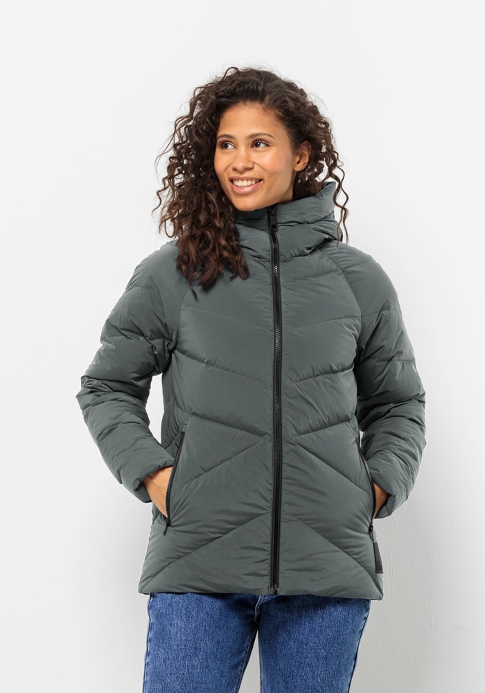 Jack Wolfskin Daunenjacke »MARIENPLATZ JKT W«, mit Kapuze von Jack Wolfskin