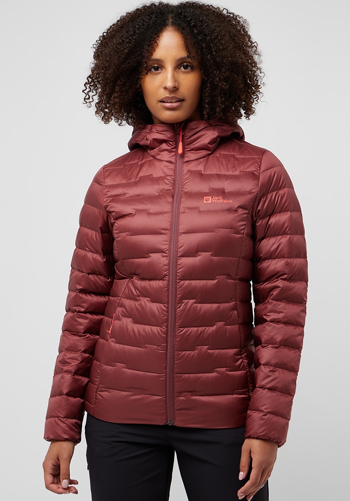 Jack Wolfskin Daunenjacke »PASSAMANI DOWN HOODY W«, mit Kapuze von Jack Wolfskin