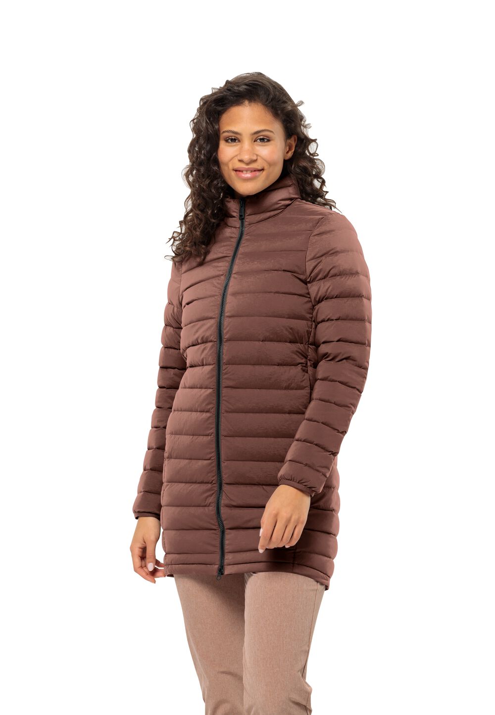 Jack Wolfskin Daunenmantel Damen Arcaden Coat Women L wild ginger wild ginger von Jack Wolfskin