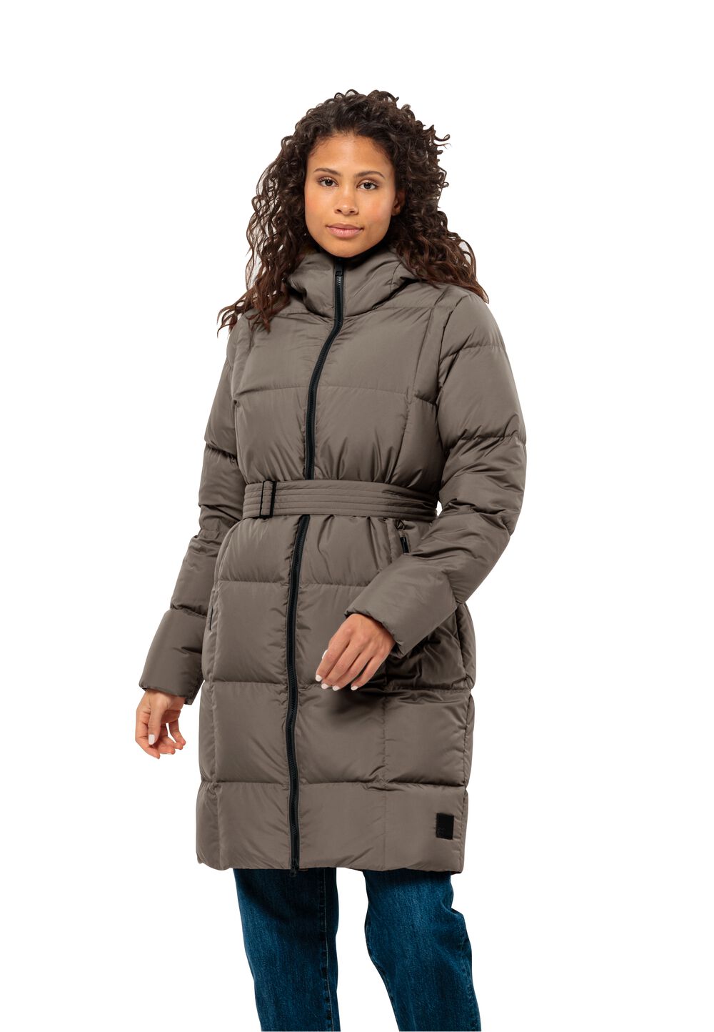 Jack Wolfskin Daunenmantel Damen Frozen Lake Coat Women XS cold coffee cold coffee von Jack Wolfskin