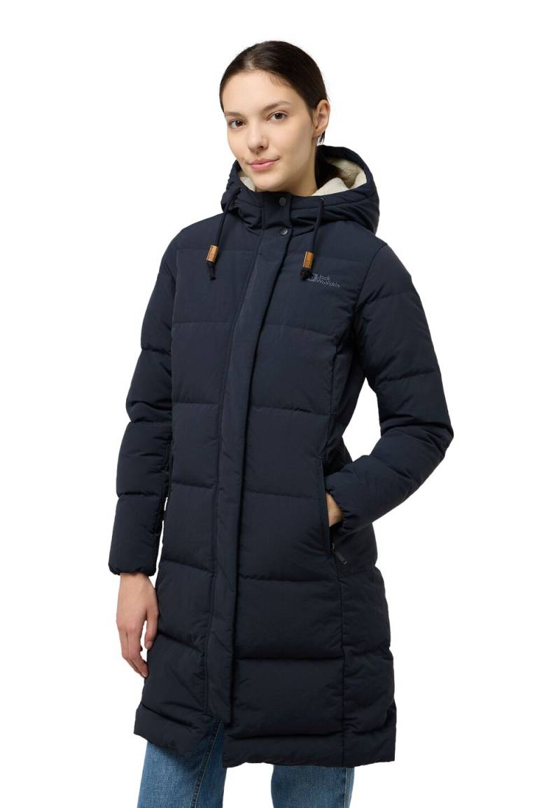 Jack Wolfskin Daunenmantel Damen Nordlicht Coat Women RDS 2XL dark navy dark navy von Jack Wolfskin