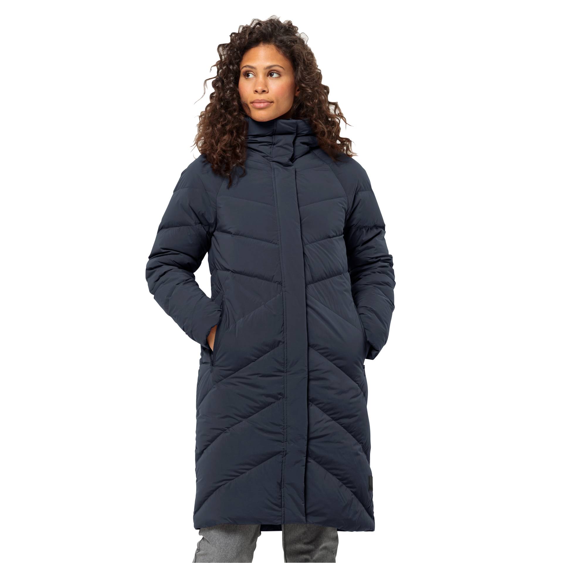 Jack Wolfskin Daunenmantel »MARIENPLATZ COAT W«, mit Kapuze von Jack Wolfskin