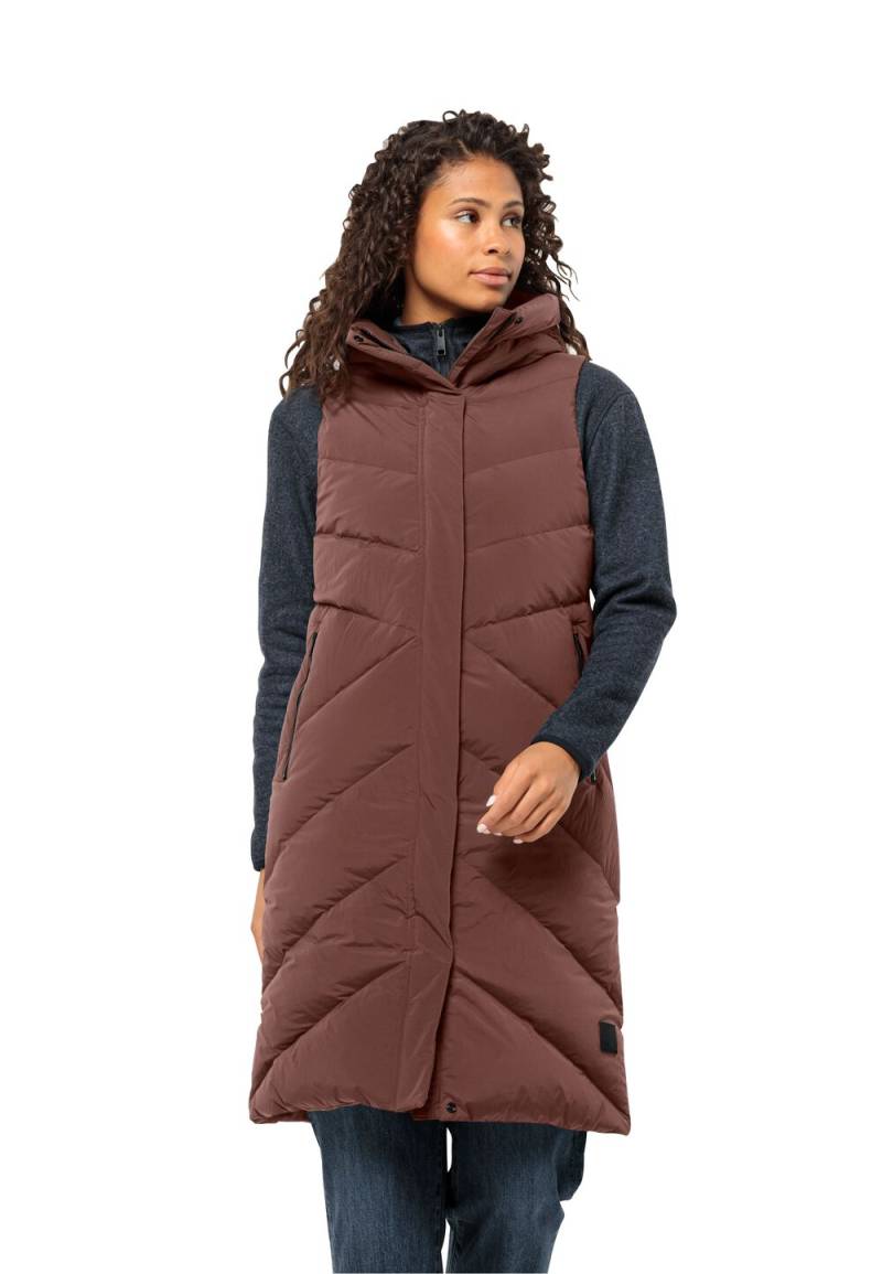 Jack Wolfskin Daunenweste Damen Marienplatz Vest Women L wild ginger wild ginger von Jack Wolfskin