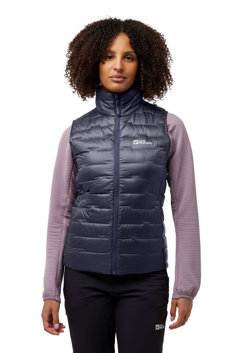 Jack Wolfskin Daunenweste Damen Passamani Down Vest Women RDS 2XL graphite Graphite von Jack Wolfskin