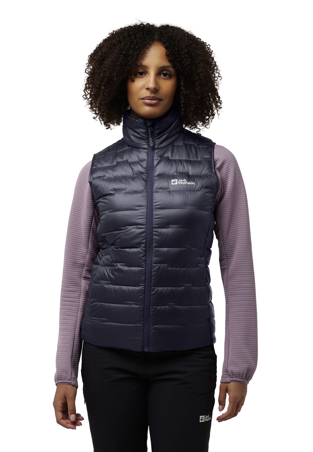 Jack Wolfskin Daunenweste Damen Passamani Down Vest Women M graphite Graphite von Jack Wolfskin