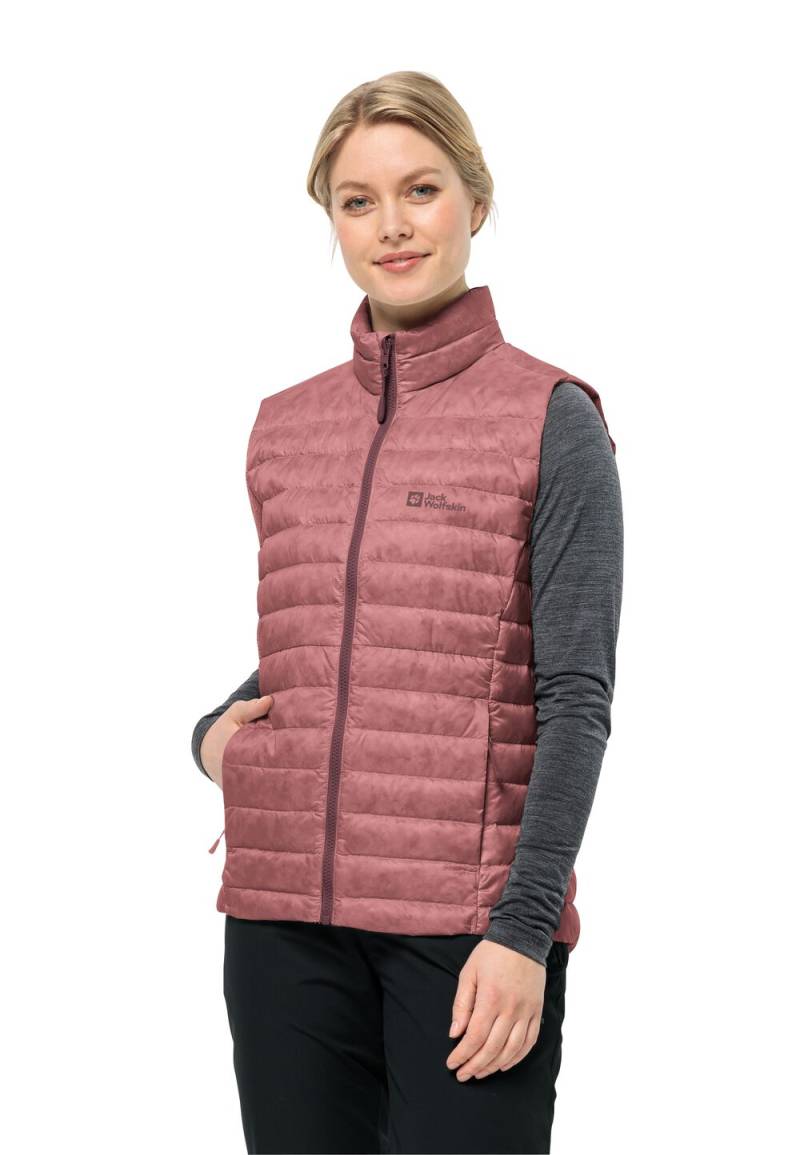 Jack Wolfskin Daunenweste Damen Pilvi Down Vest Women RDS 2XL mineral red mineral red von Jack Wolfskin