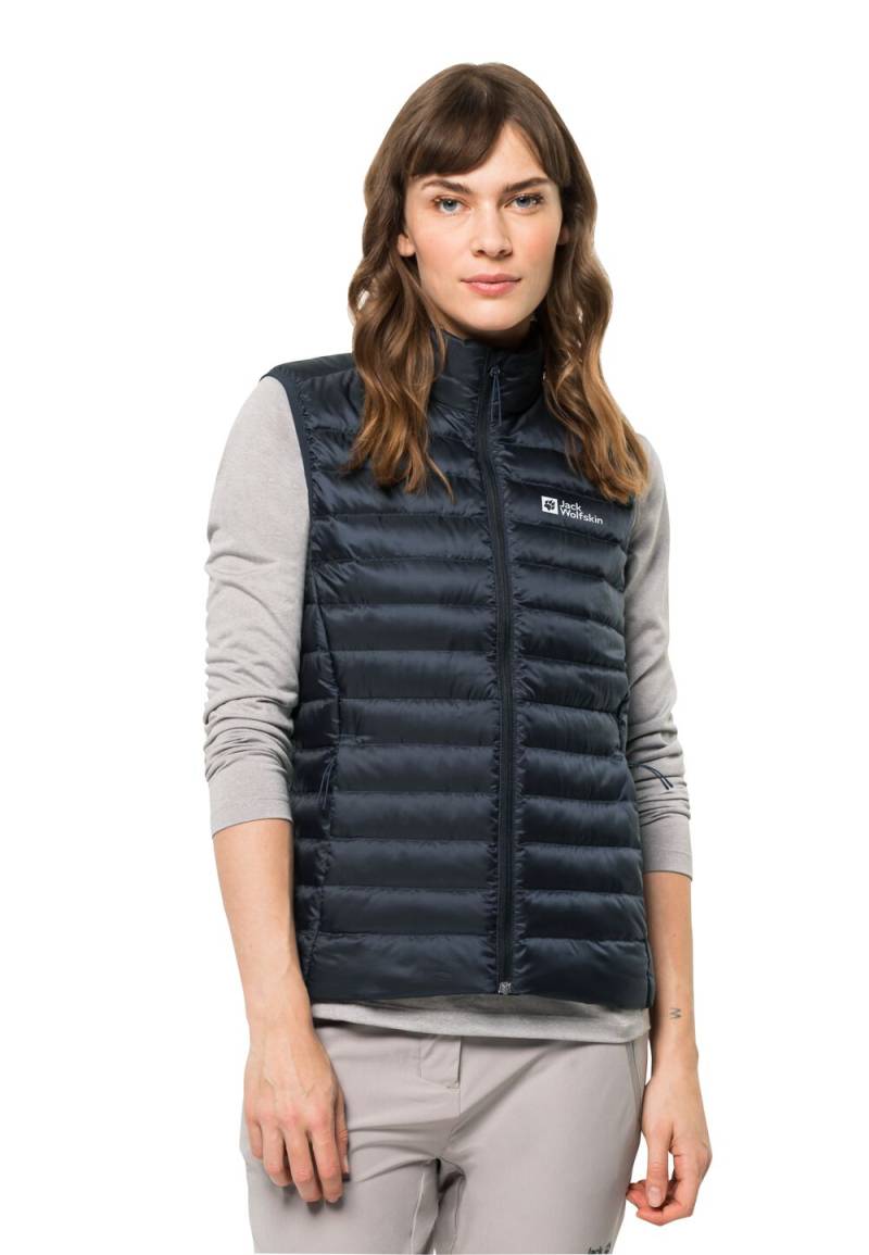 Jack Wolfskin Packs & GO Down Vest Women XS blau night blue von Jack Wolfskin