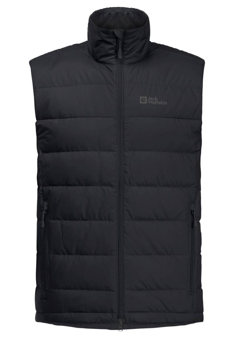 Jack Wolfskin Daunenweste Herren Ather Down Vest Men RDS M black black von Jack Wolfskin