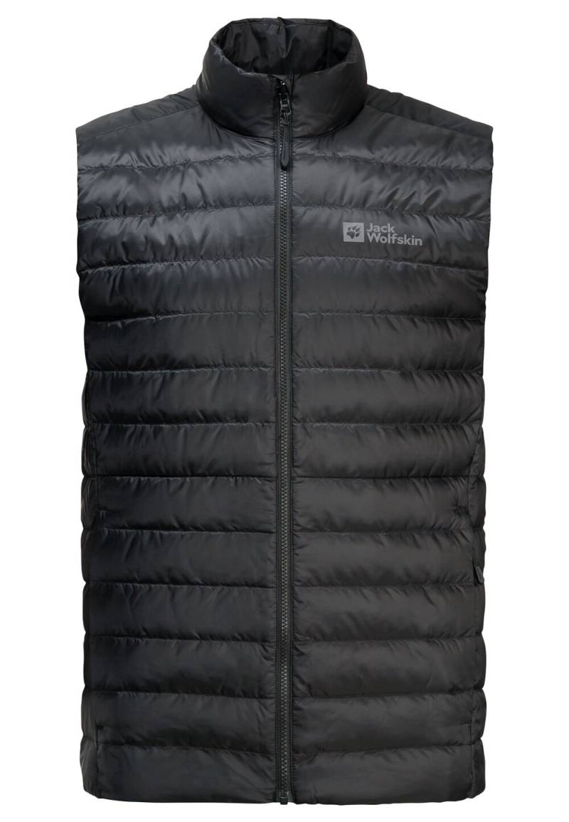 Jack Wolfskin Daunenweste Herren Pilvi Down Vest Men XXXL black black von Jack Wolfskin