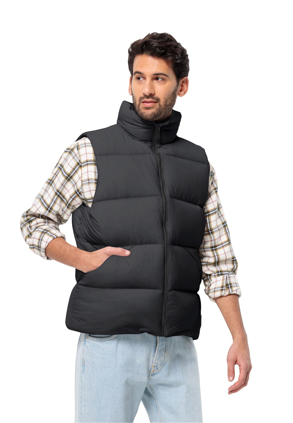 Jack Wolfskin Daunenweste Herren Roemertor Vest Men RDS L phantom Phantom von Jack Wolfskin