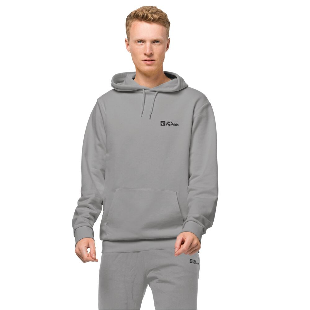 Jack Wolfskin Essential Hoodie Men L rainstorm Rainstorm von Jack Wolfskin