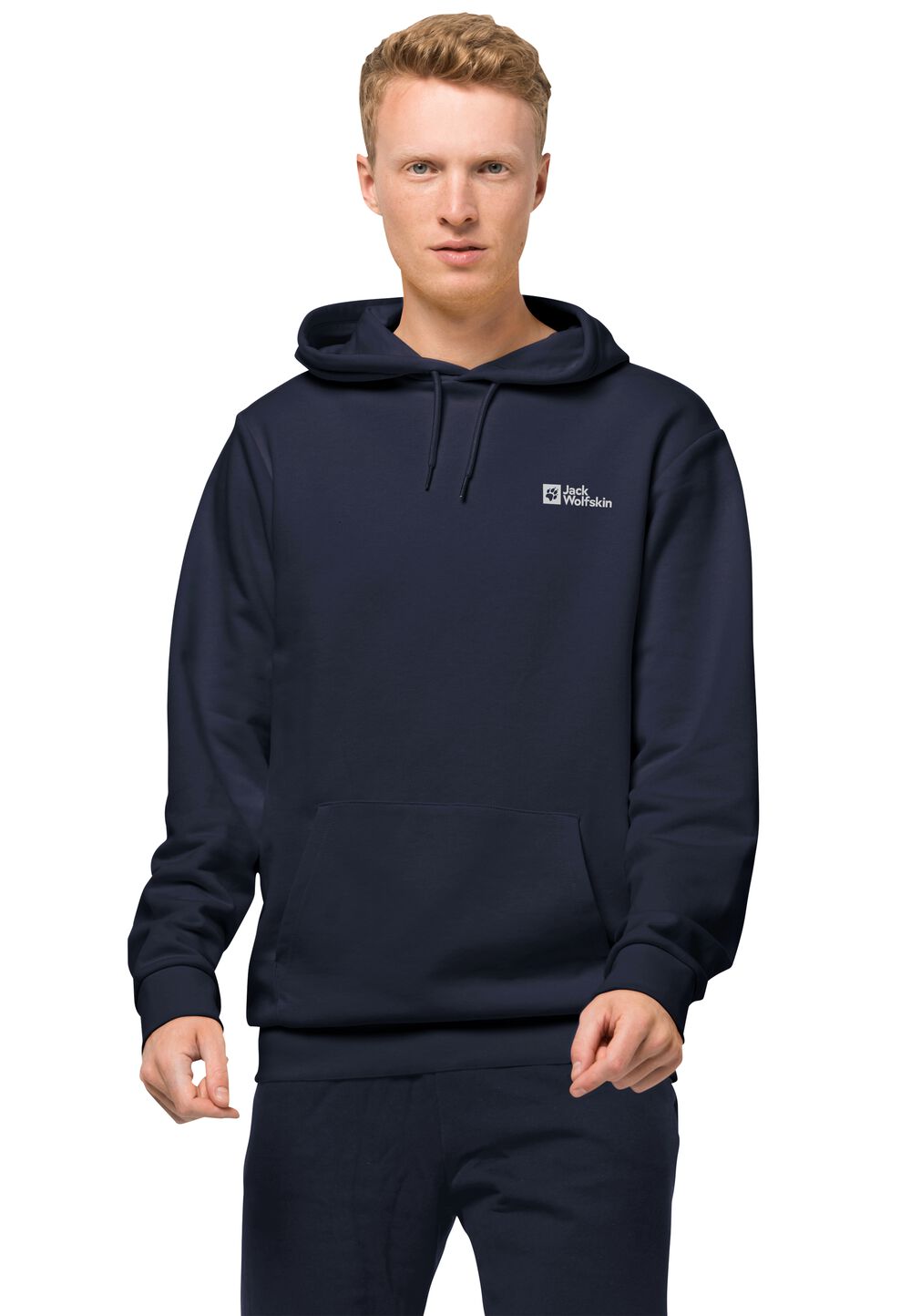 Jack Wolfskin Essential Hoodie Men XL blau night blue Jack Wolfskin Essential Hoodie Men XL blau night blue von Jack Wolfskin