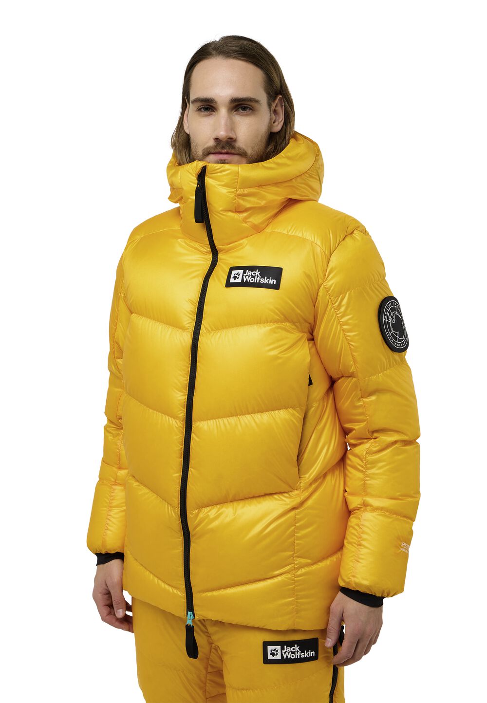 Jack Wolfskin Expeditions-Daunenjacke Expdn Down Jacket M fresh orange fresh orange von Jack Wolfskin