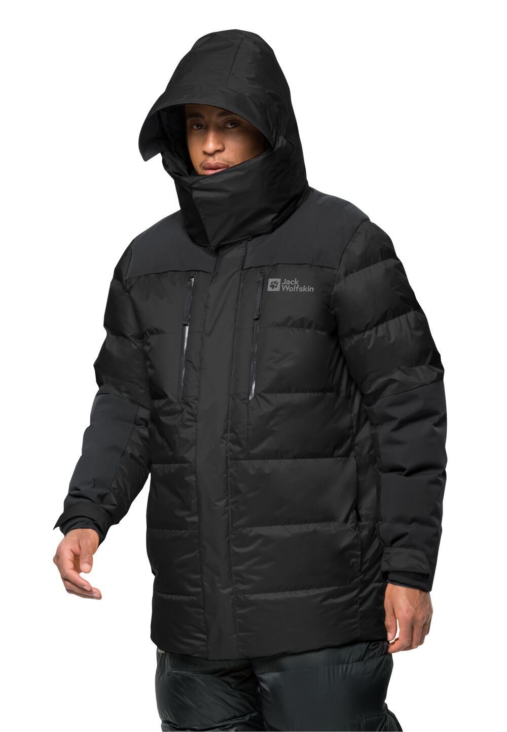 Jack Wolfskin Expeditions-Daunenjacke Herren 1995 Series Cook Jacket Men L black black von Jack Wolfskin