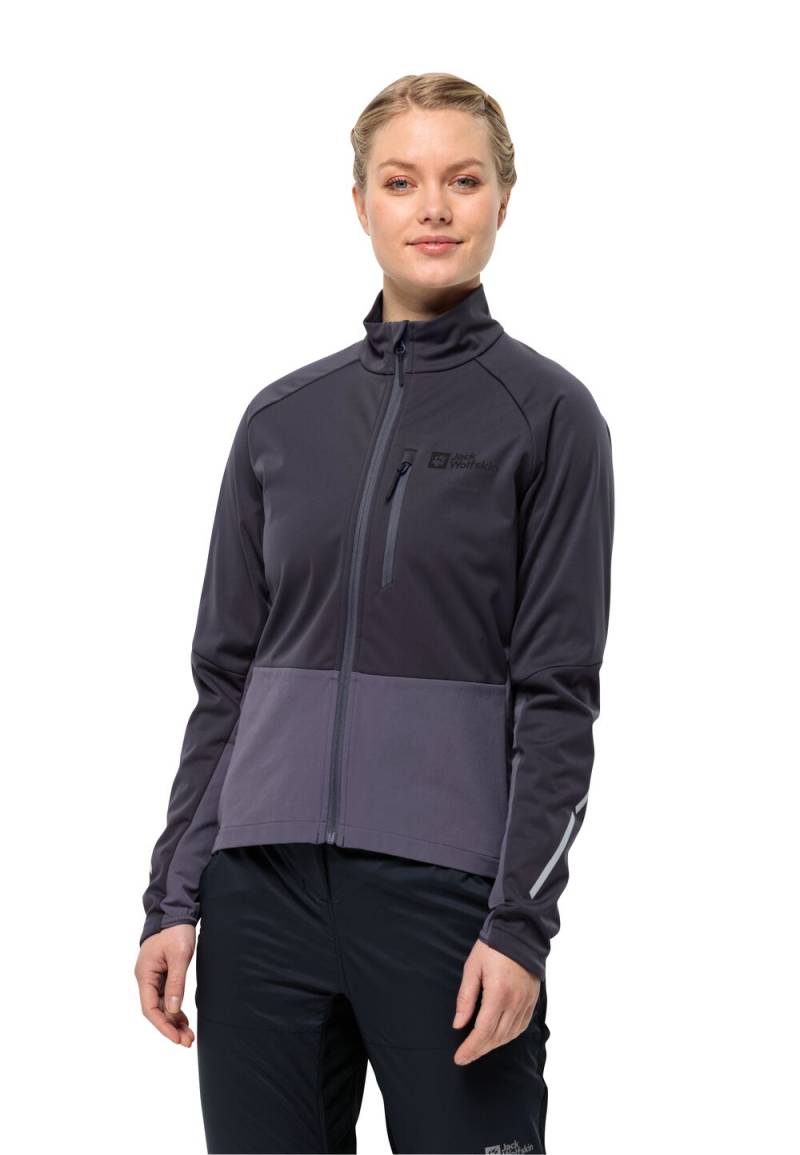 Jack Wolfskin Fahrrad-Softshelljacke Damen Morobbia Jacket Women XS graphite Graphite von Jack Wolfskin