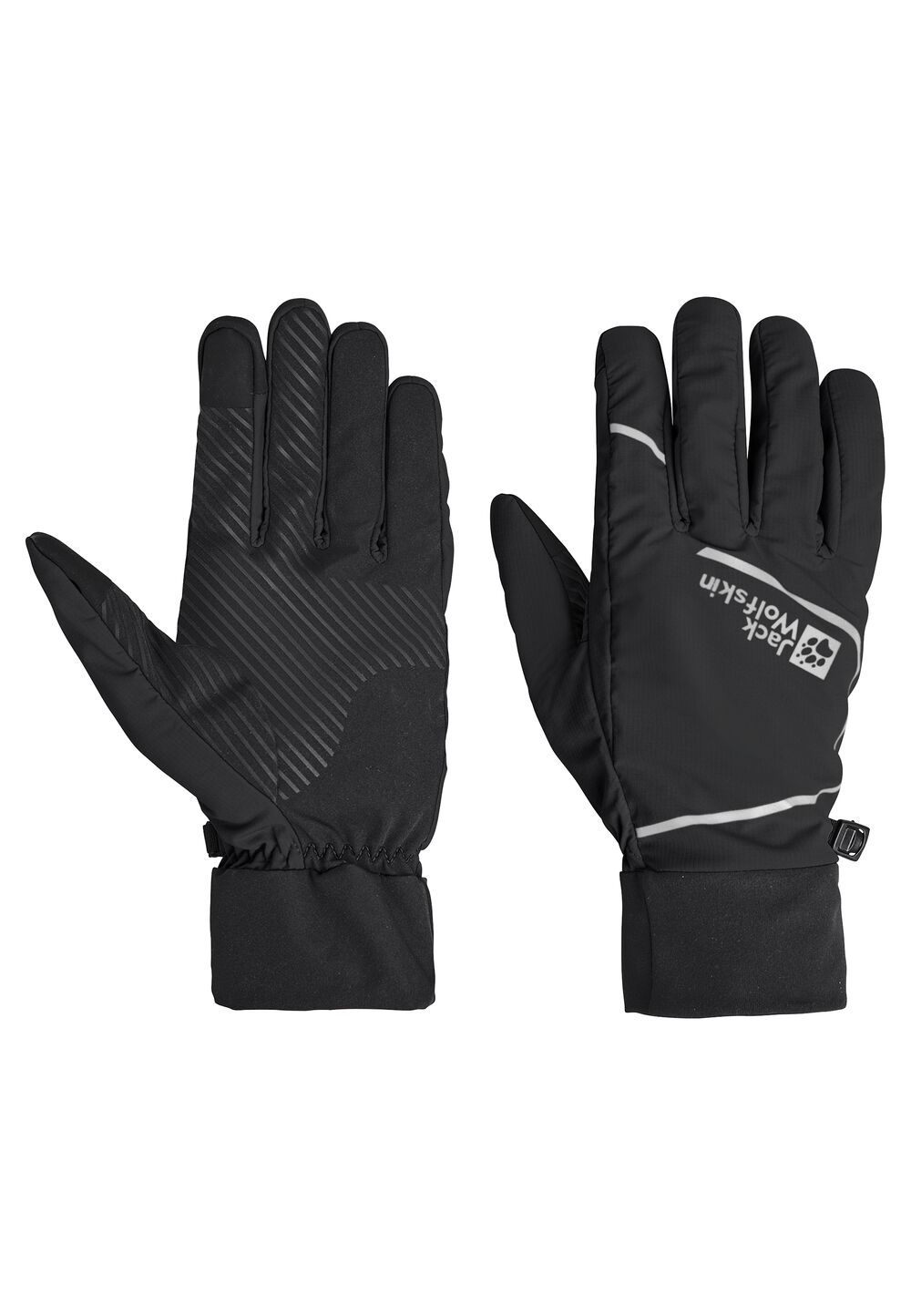 Jack Wolfskin Fahrradhandschuhe Morobbia Summer Glove L black black von Jack Wolfskin