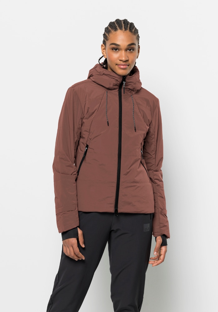 Jack Wolfskin Fahrradjacke »BIKE COMMUTE INS JKT W«, mit Kapuze von Jack Wolfskin