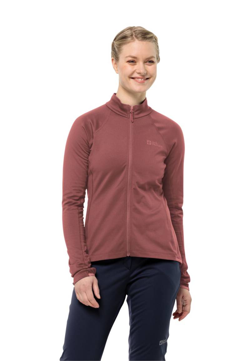 Jack Wolfskin Fahrradjacke Damen Morobbia FZ Women XL apple butter apple butter von Jack Wolfskin