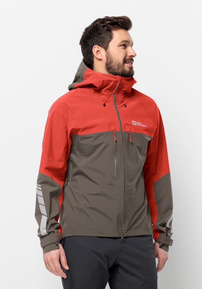 Jack Wolfskin Fahrradjacke »MOROBBIA 3L JKT M«, mit Kapuze Jack Wolfskin Fahrradjacke »MOROBBIA 3L JKT M«, mit Kapuze von Jack Wolfskin