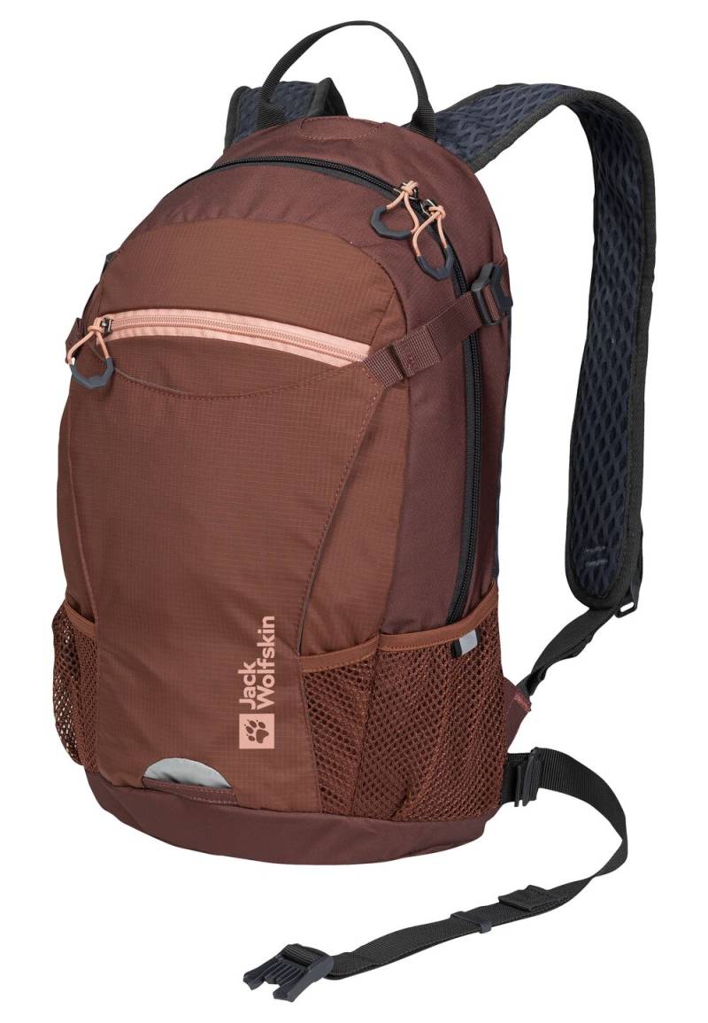 Jack Wolfskin Fahrradrucksack Velocity 12 One Size dark rust Dark Rust von Jack Wolfskin