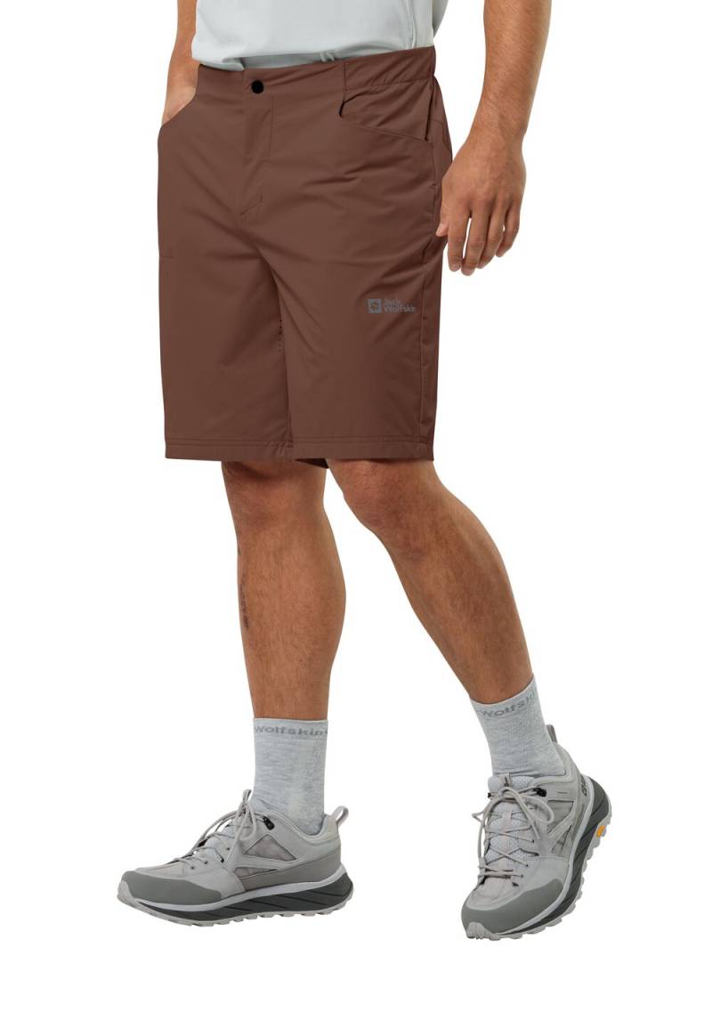 Jack Wolfskin Fahrradshorts Herren Gravex Shorts Men 46 dark rust Dark Rust von Jack Wolfskin