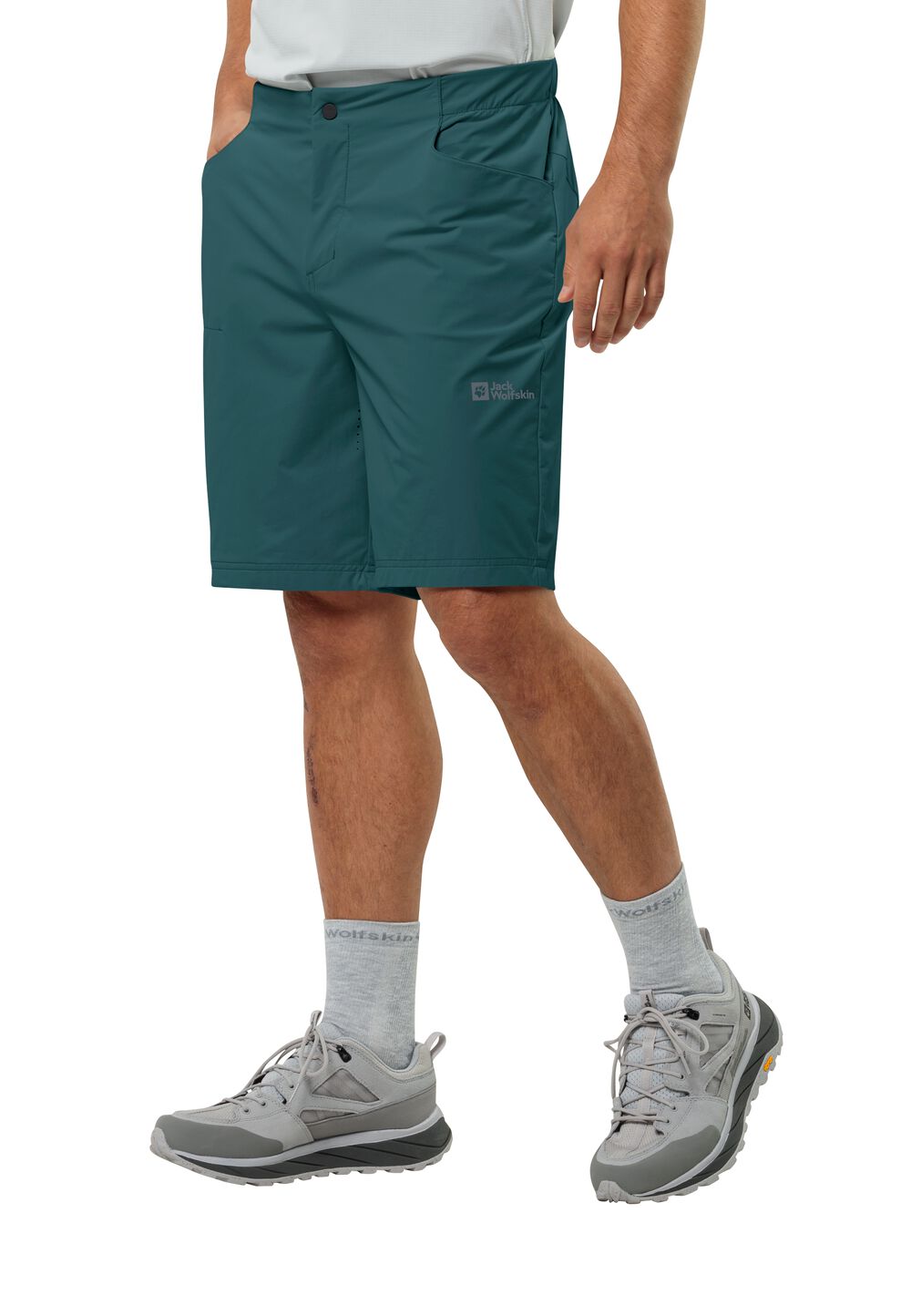 Jack Wolfskin Fahrradshorts Herren Gravex Shorts Men 50 emerald Emerald von Jack Wolfskin