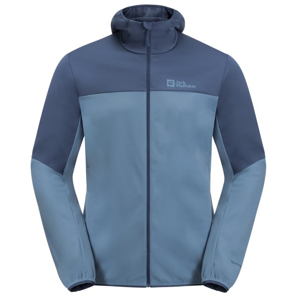 Jack Wolfskin - Feldberg Hoody - Softshelljacke Gr 3XL;L;M;S;XL;XXL blau;grau;schwarz von Jack Wolfskin