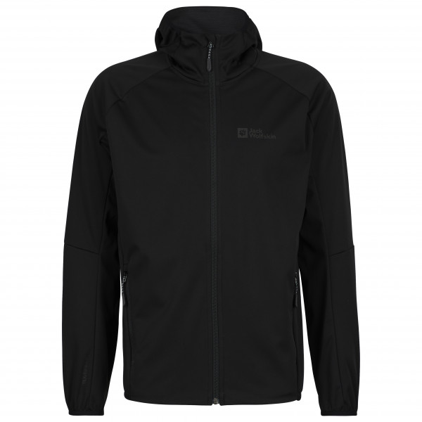 Jack Wolfskin - Feldberg Hoody - Softshelljacke Gr 3XL;L;M;S;XL;XXL schwarz von Jack Wolfskin