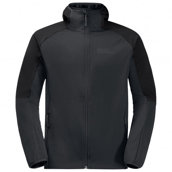 Jack Wolfskin - Feldberg Hoody - Softshelljacke Gr XL schwarz von Jack Wolfskin