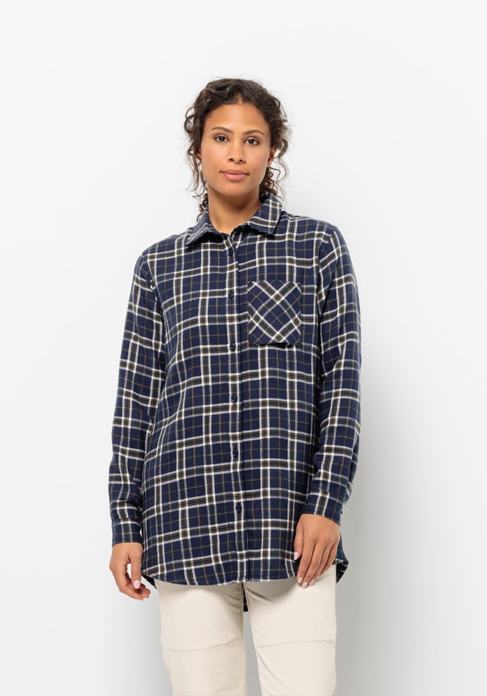 Jack Wolfskin Flanellbluse »MORGENLUFT SHIRT W« von Jack Wolfskin