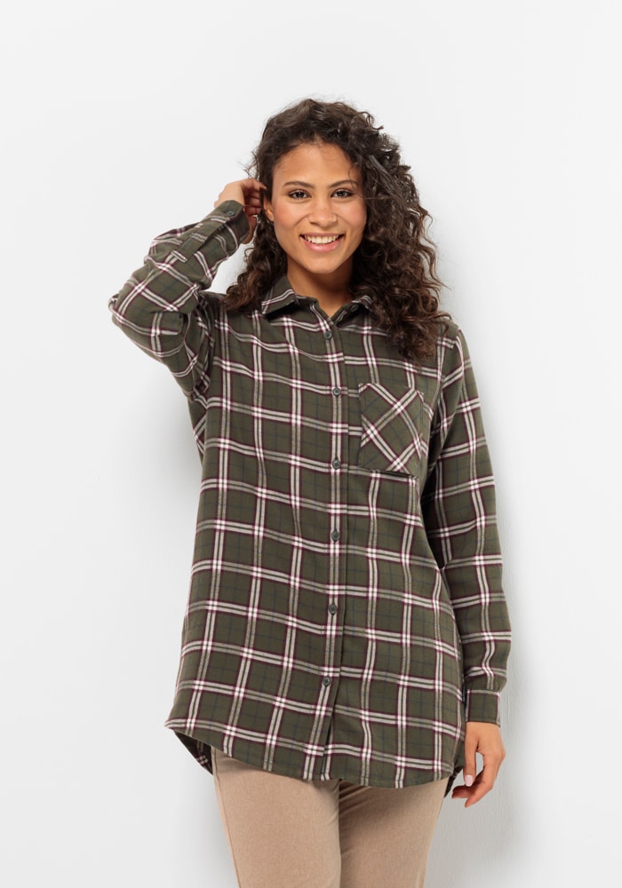 Jack Wolfskin Flanellbluse »MORGENLUFT SHIRT W« Jack Wolfskin Flanellbluse »MORGENLUFT SHIRT W« von Jack Wolfskin