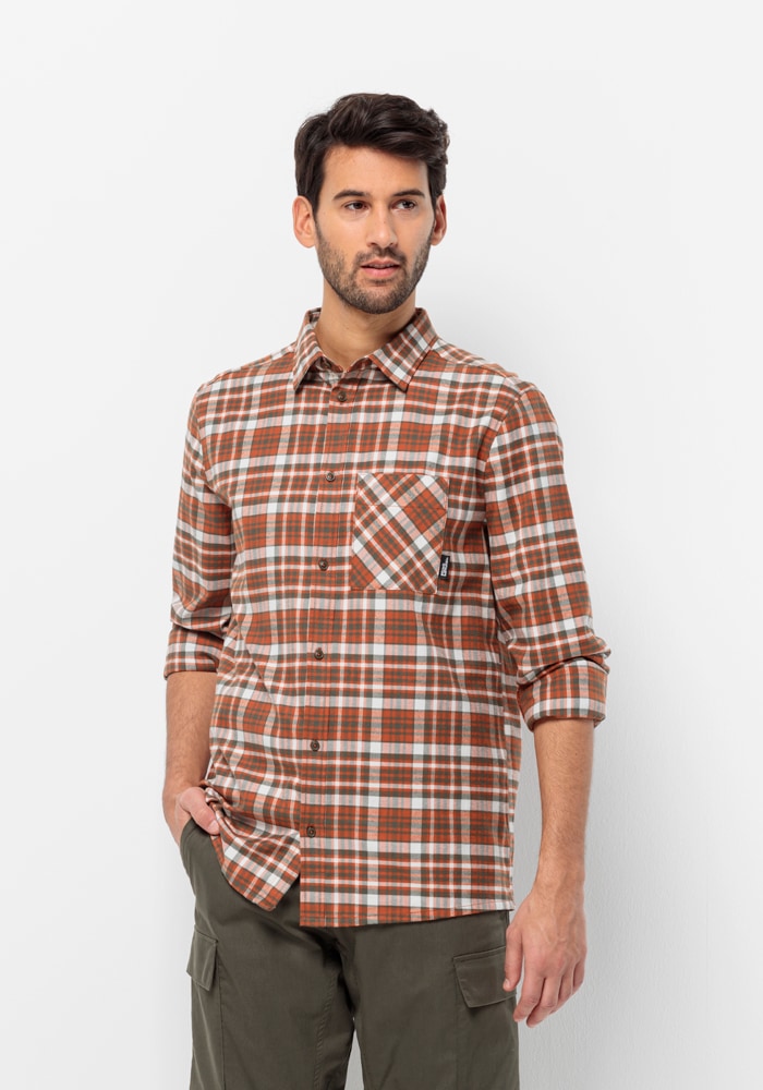 Jack Wolfskin Flanellhemd »BERGWEG SHIRT M« Jack Wolfskin Flanellhemd »BERGWEG SHIRT M« von Jack Wolfskin