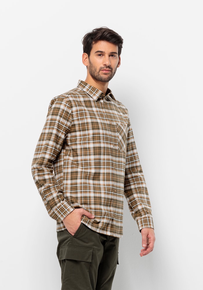 Jack Wolfskin Flanellhemd »BERGWEG SHIRT M« von Jack Wolfskin