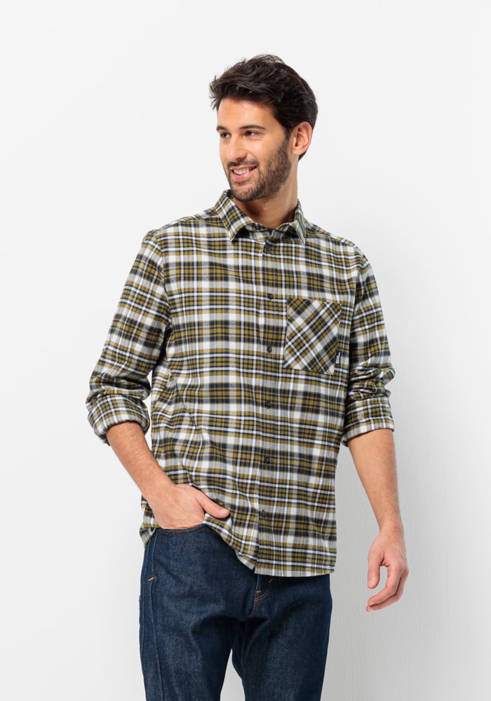 Jack Wolfskin Flanellhemd »BERGWEG SHIRT M« von Jack Wolfskin