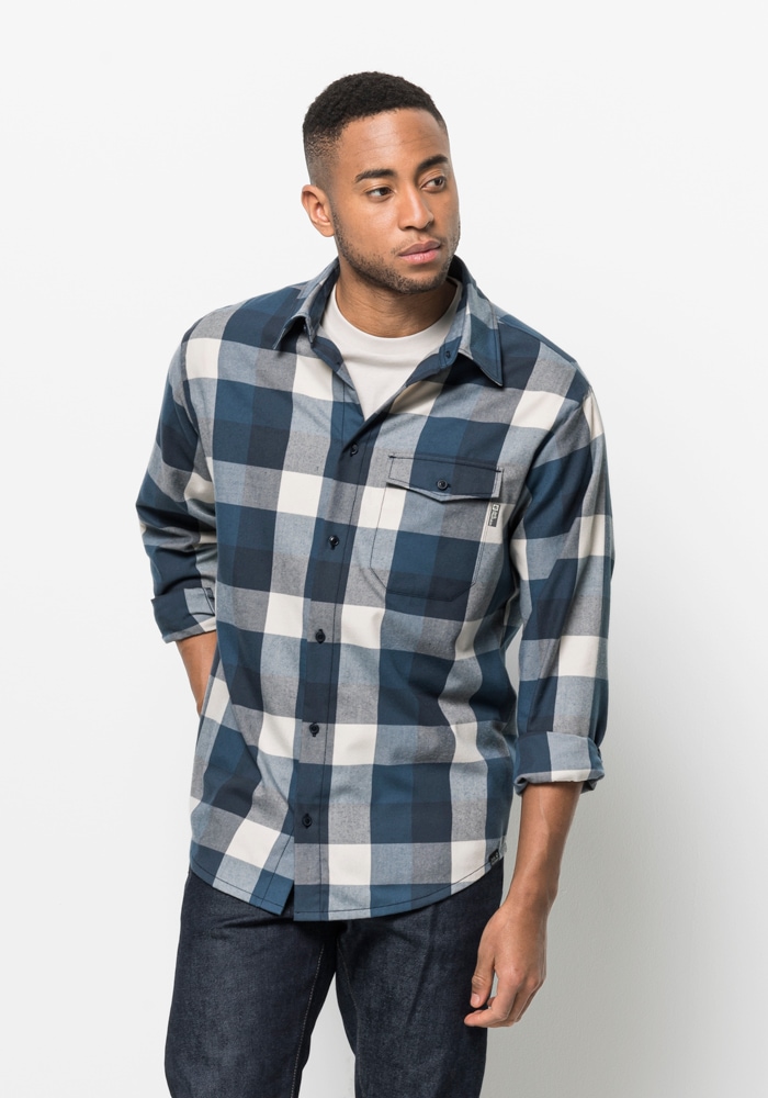 Jack Wolfskin Flanellhemd »FELSENWEG SHIRT M« von Jack Wolfskin