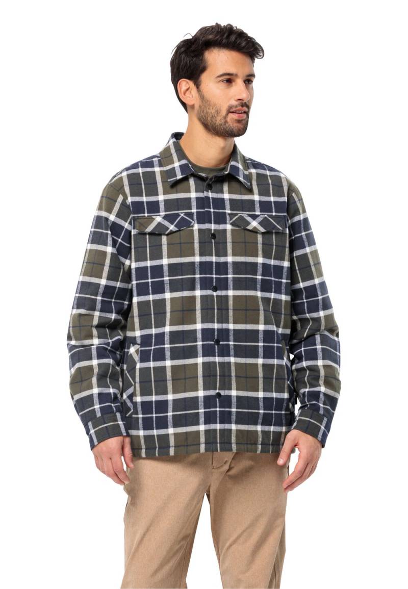 Jack Wolfskin Flannelhemd Herren VAN View Shirt Men XXXL night blue 41 night blue 41 von Jack Wolfskin