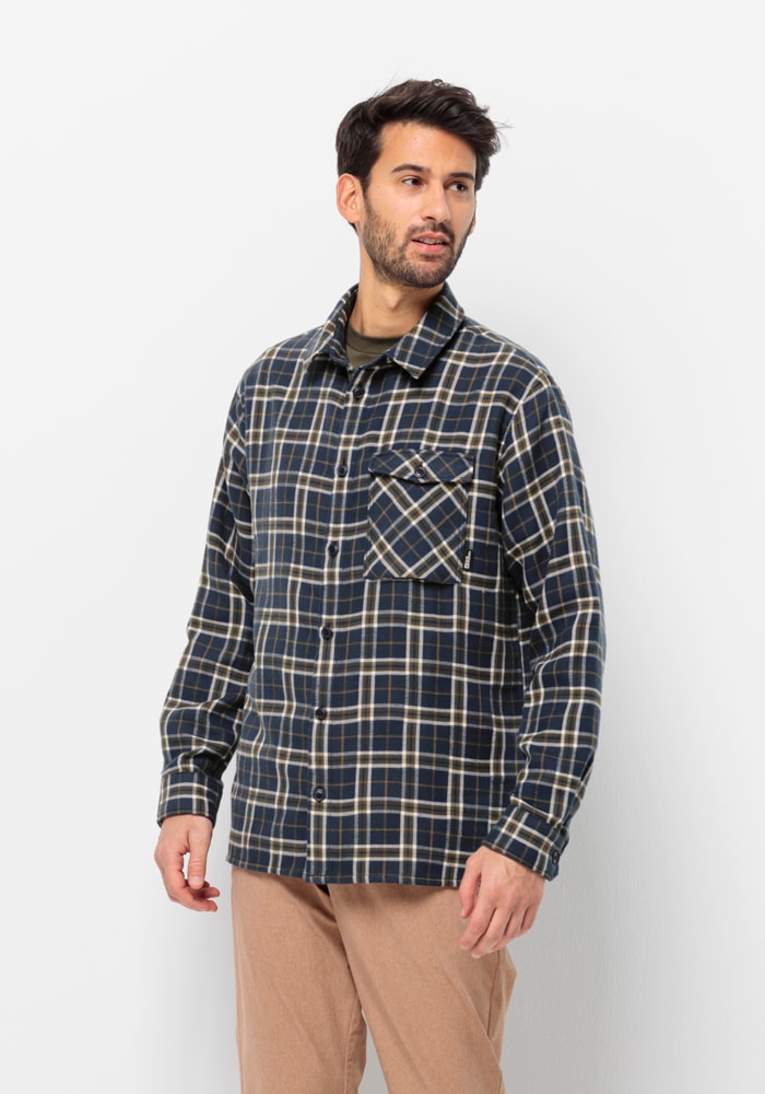 Jack Wolfskin Flanellhemd »MORGENLUFT SHIRT M« von Jack Wolfskin