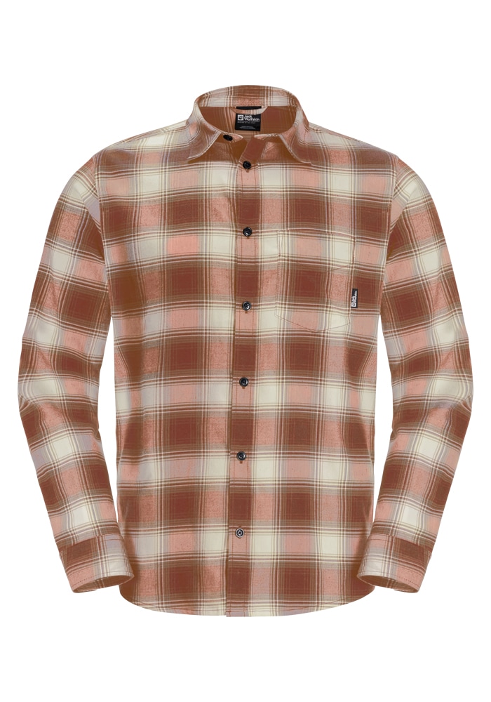 Jack Wolfskin Flanellhemd »WANDERWEG SHIRT M« von Jack Wolfskin