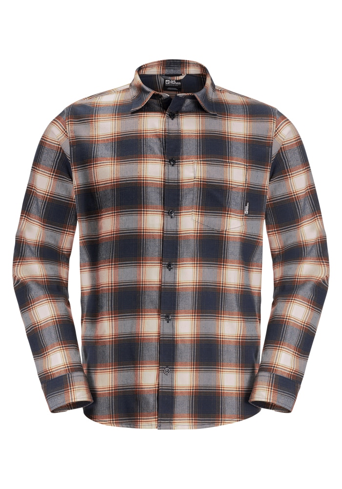 Jack Wolfskin Flanellhemd »WANDERWEG SHIRT M« von Jack Wolfskin