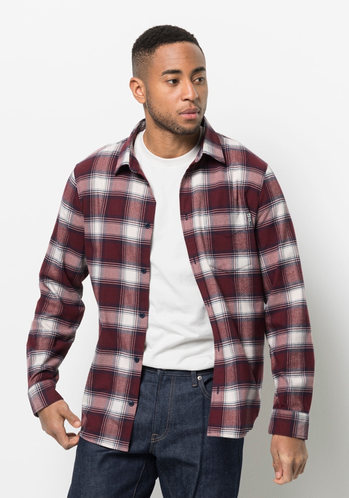 Jack Wolfskin Flanellhemd »WANDERWEG SHIRT M« von Jack Wolfskin