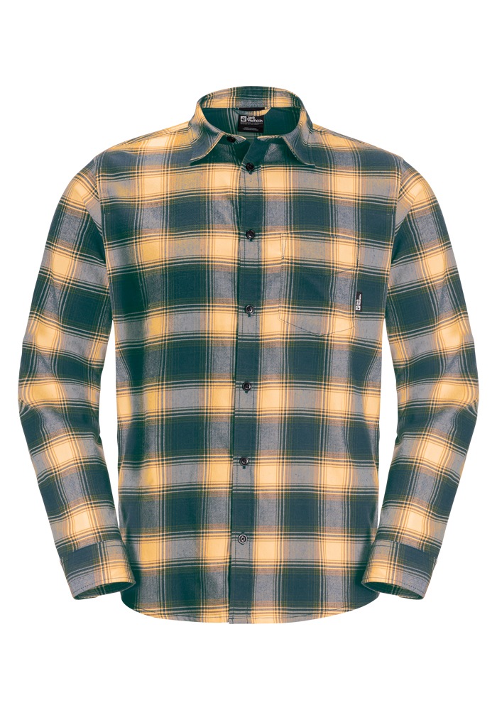 Jack Wolfskin Flanellhemd »WANDERWEG SHIRT M« von Jack Wolfskin