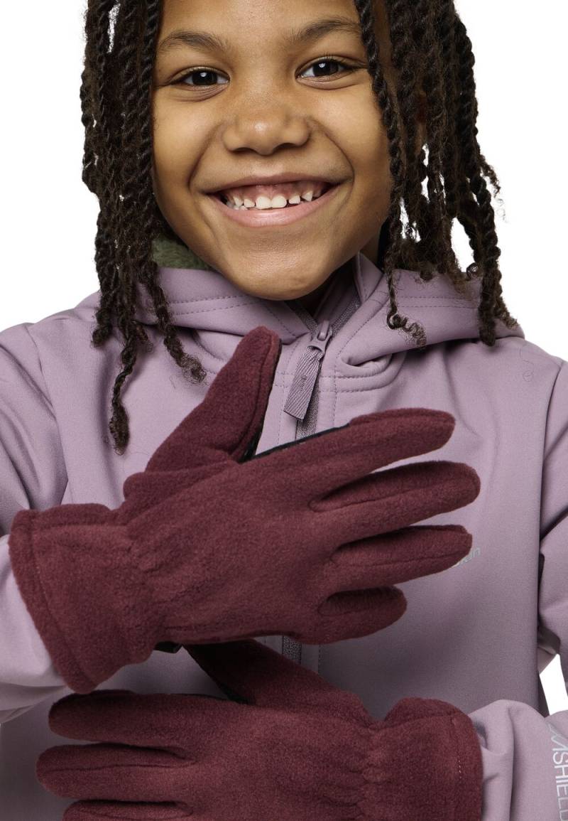 Jack Wolfskin Fleece-Handschuhe Kinder Fleece Glove Kids 116 boysenberry boysenberry von Jack Wolfskin