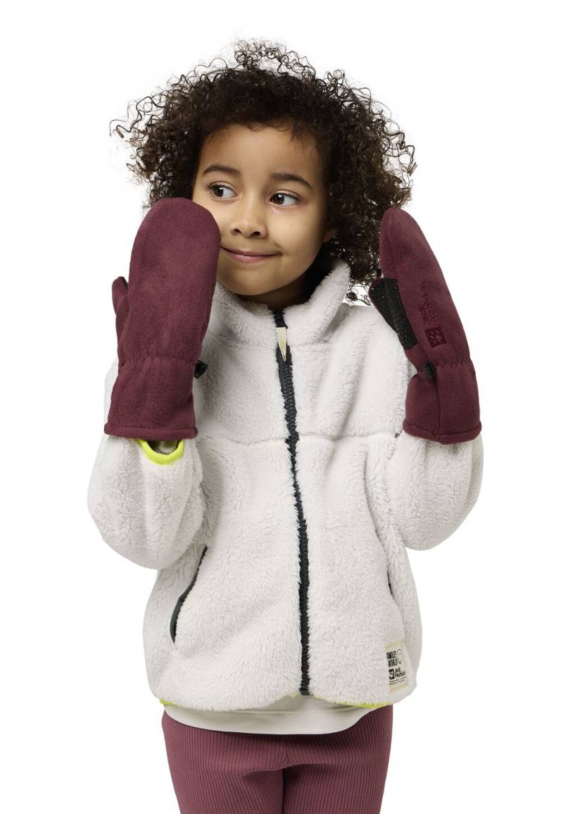 Jack Wolfskin Fleece-Handschuhe Kinder Fleece Mitten Kids 104 boysenberry boysenberry von Jack Wolfskin