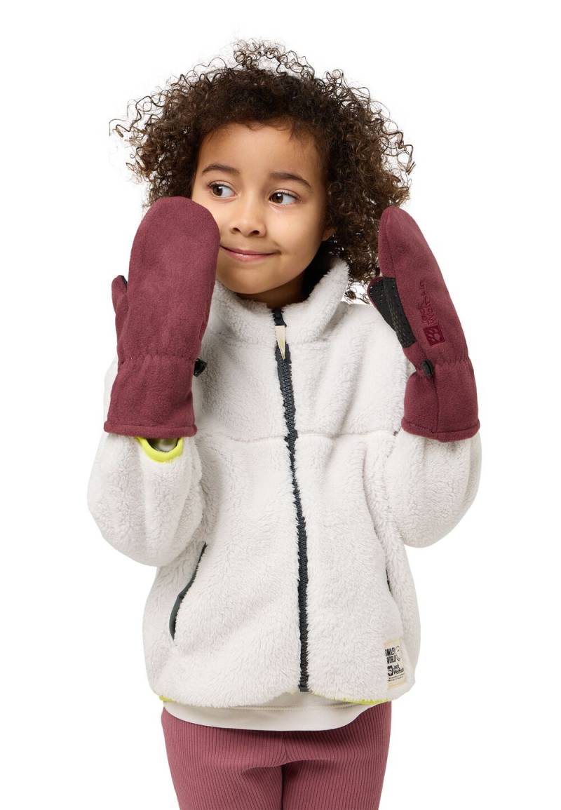 Jack Wolfskin Fleece-Handschuhe Kinder Fleece Mitten Kids 116 boysenberry boysenberry von Jack Wolfskin