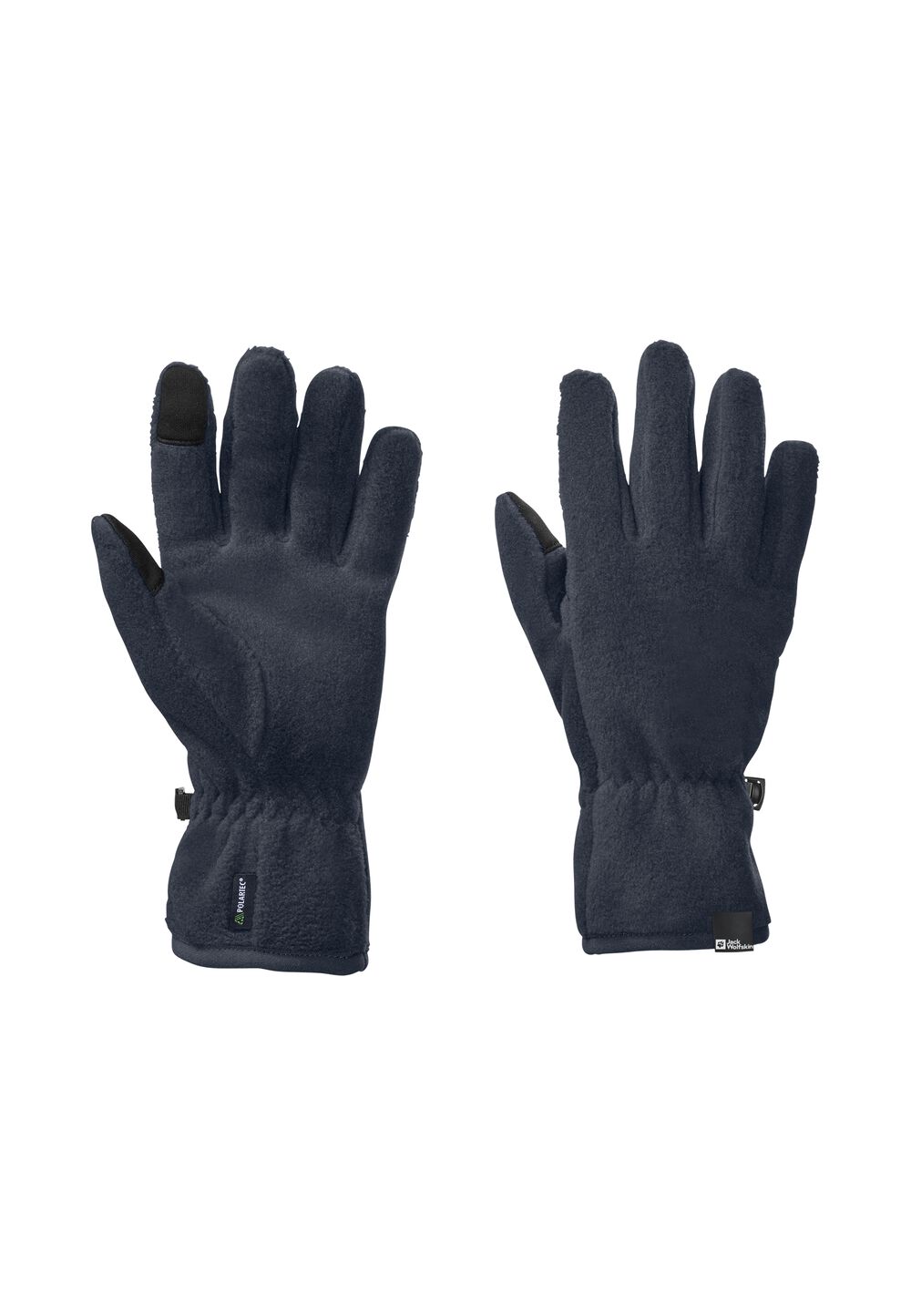 Jack Wolfskin Fleece-Handschuhe Kinder Spirit Fleece Glove Youth S/M blau night blue von Jack Wolfskin